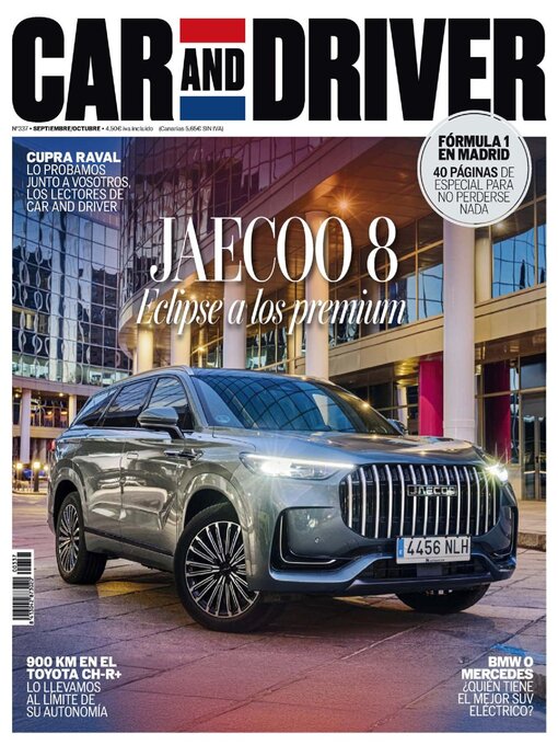 Cover image for Car and Driver - España